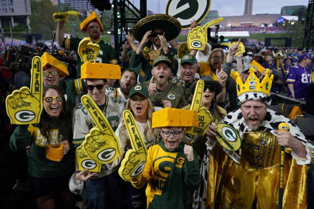 A melhor torcida da NFL é a dos Green Bay Packers